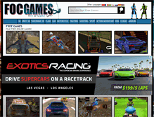 Tablet Screenshot of focgames.com